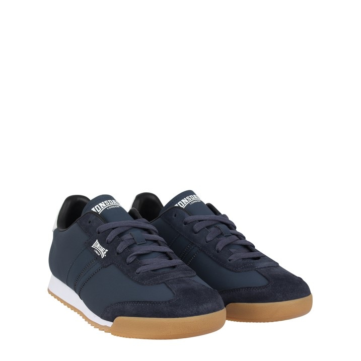 Lonsdale Mens Lambo Trainers Sports Shoes Suede Lace Up Casual Everyday |  eBay